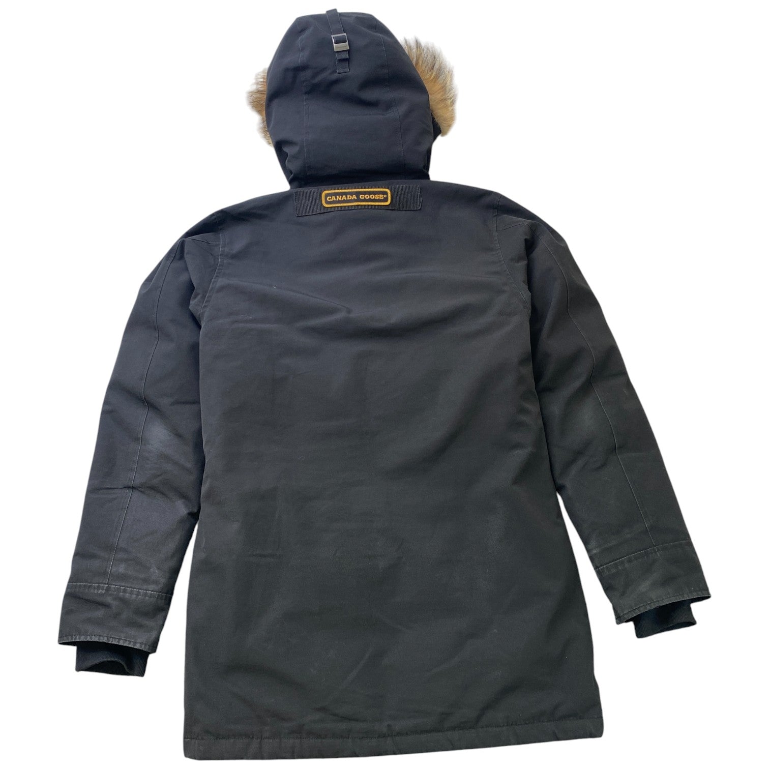 Men's Langford Parka Down Jacket Black Size S - Photo 2