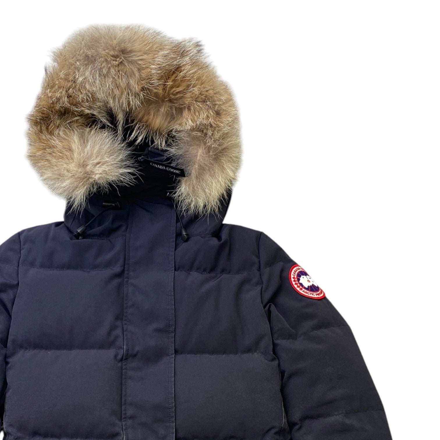 Women's Portland Parka Down Jacket Navy Size S - Photo 3