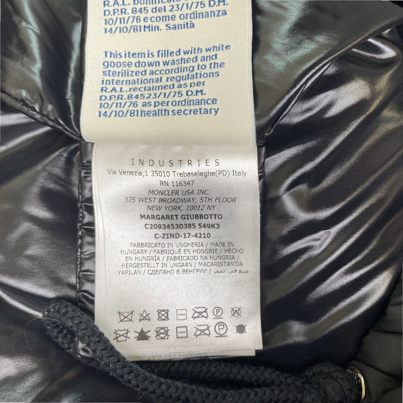 Men's Margaret Down Jacket Black Size 1 / S