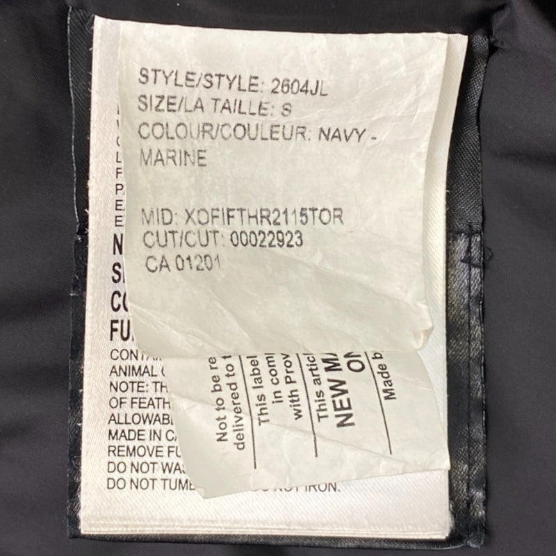 Women's Portland Parka Down Jacket Navy Size S