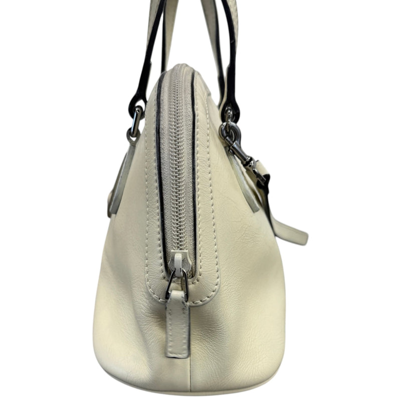 Women's Mini Dome Handbag Cream