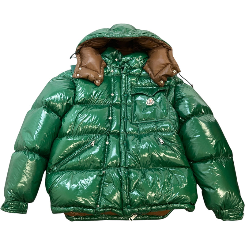 Men's Karakorum Down Jacket Green Size 4 / XL