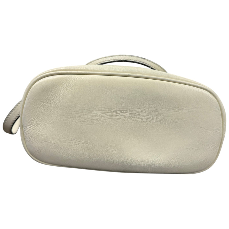Women's Mini Dome Handbag Cream