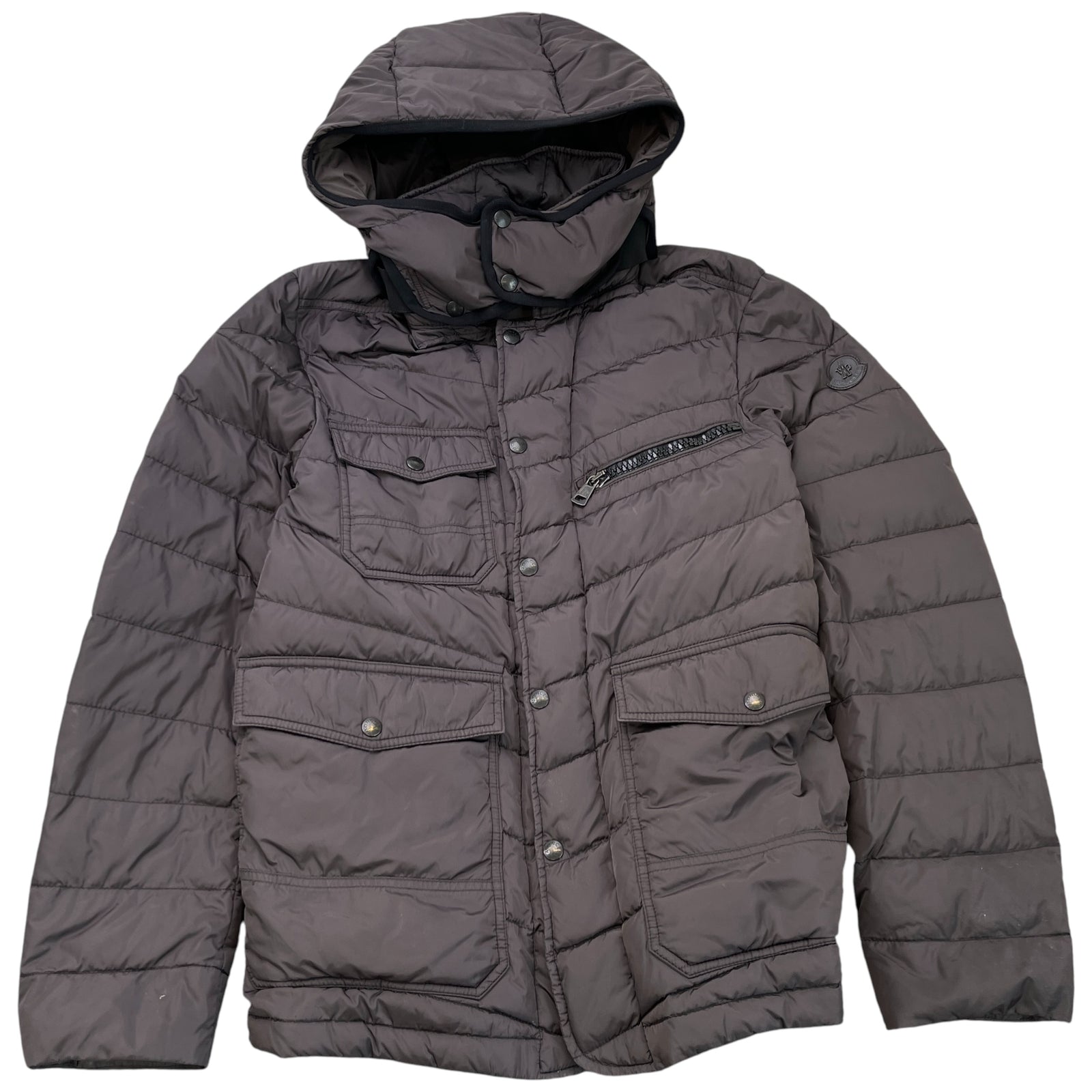 Men's River Down Jacket Grey Size 3 / L - Photo 1