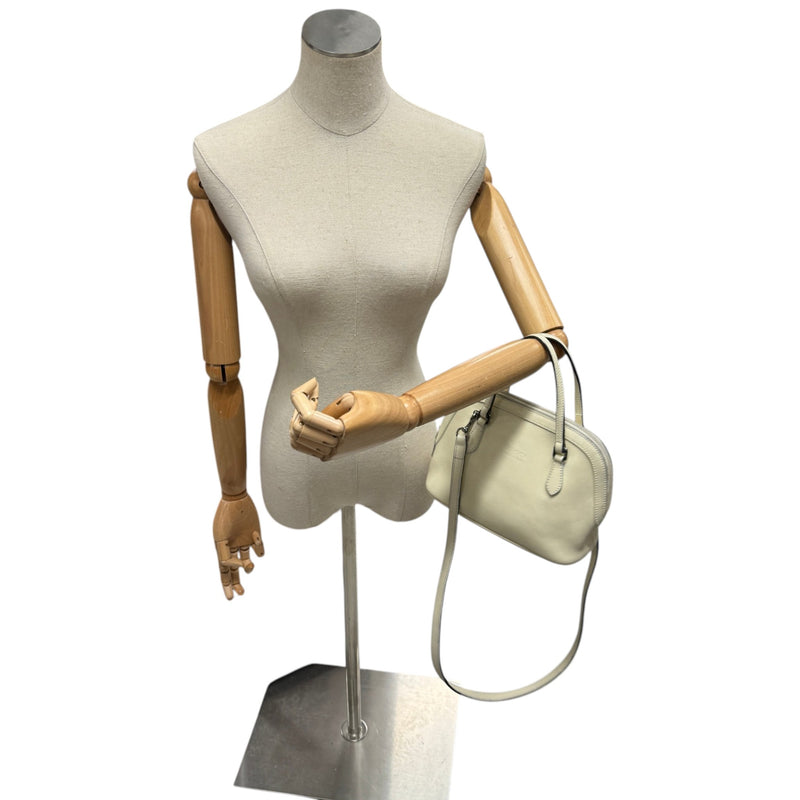 Women's Mini Dome Handbag Cream