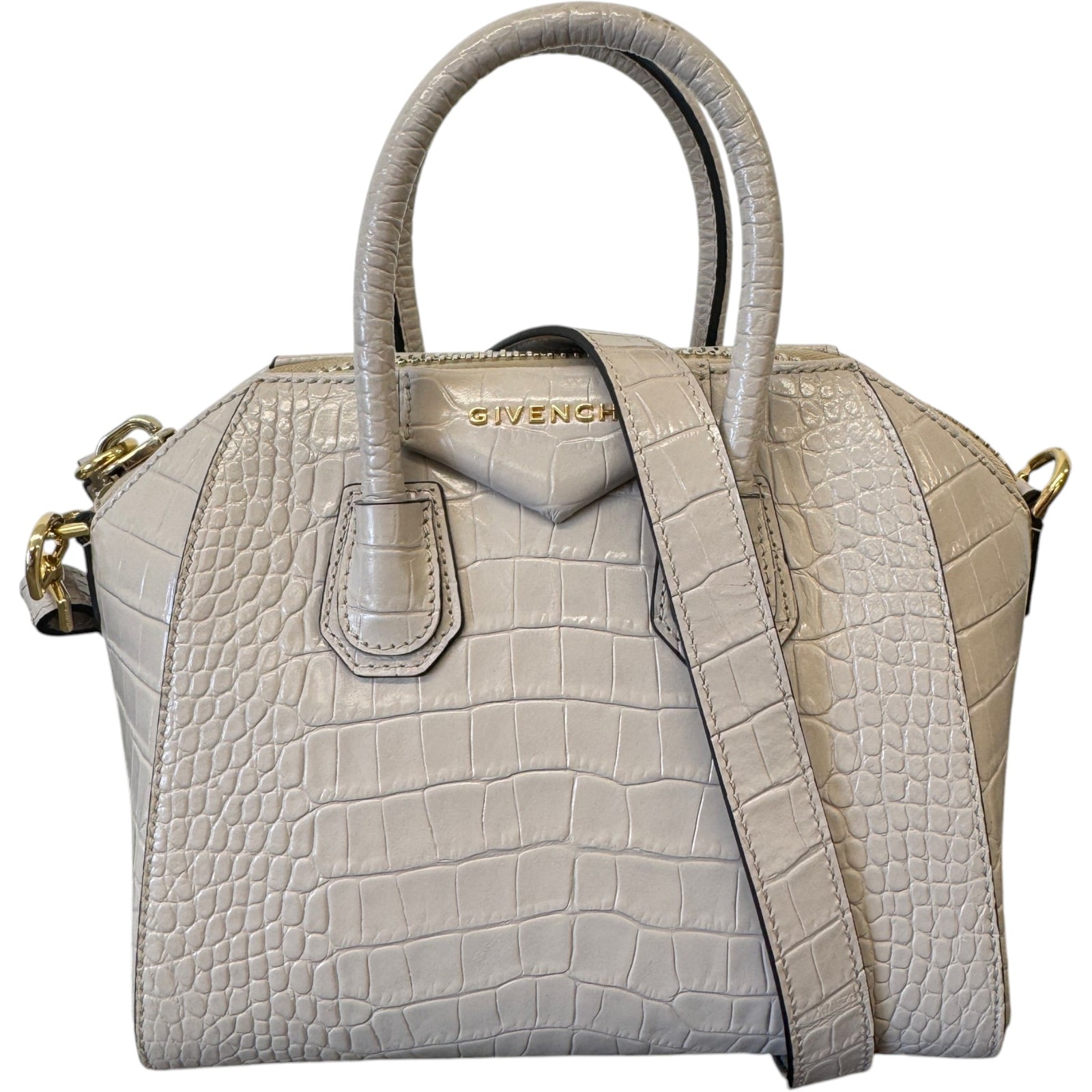 Women's Mini Antigona Handbag Beige - Photo 1