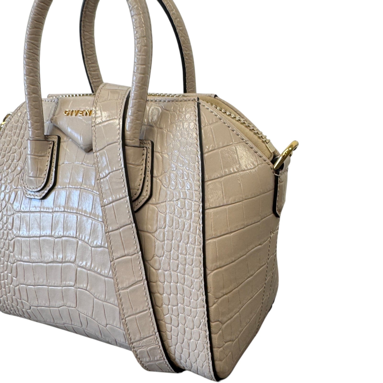 Women's Mini Antigona Handbag Beige - Photo 4
