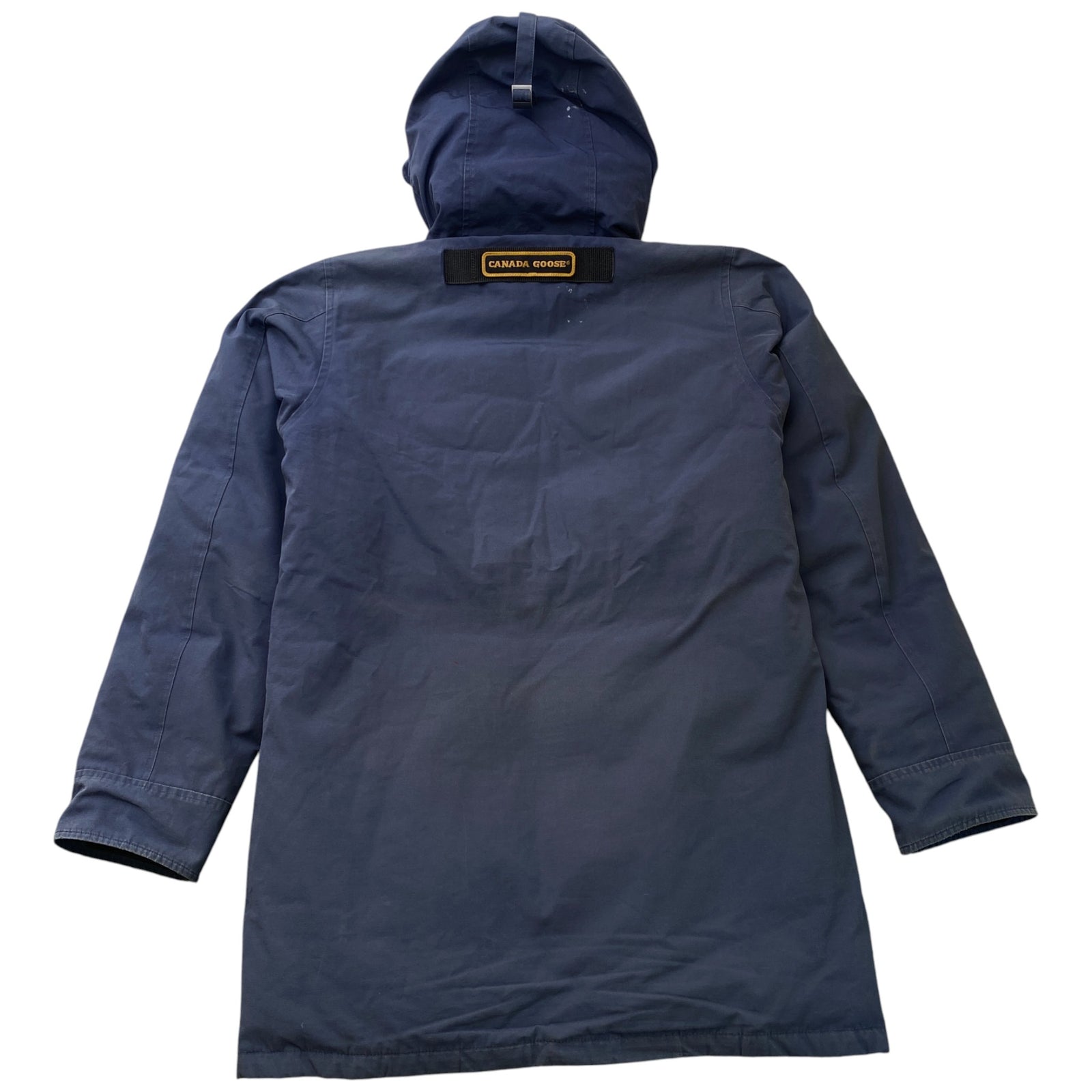 Men's Langford Parka Down Jacket Navy Size M - Photo 2