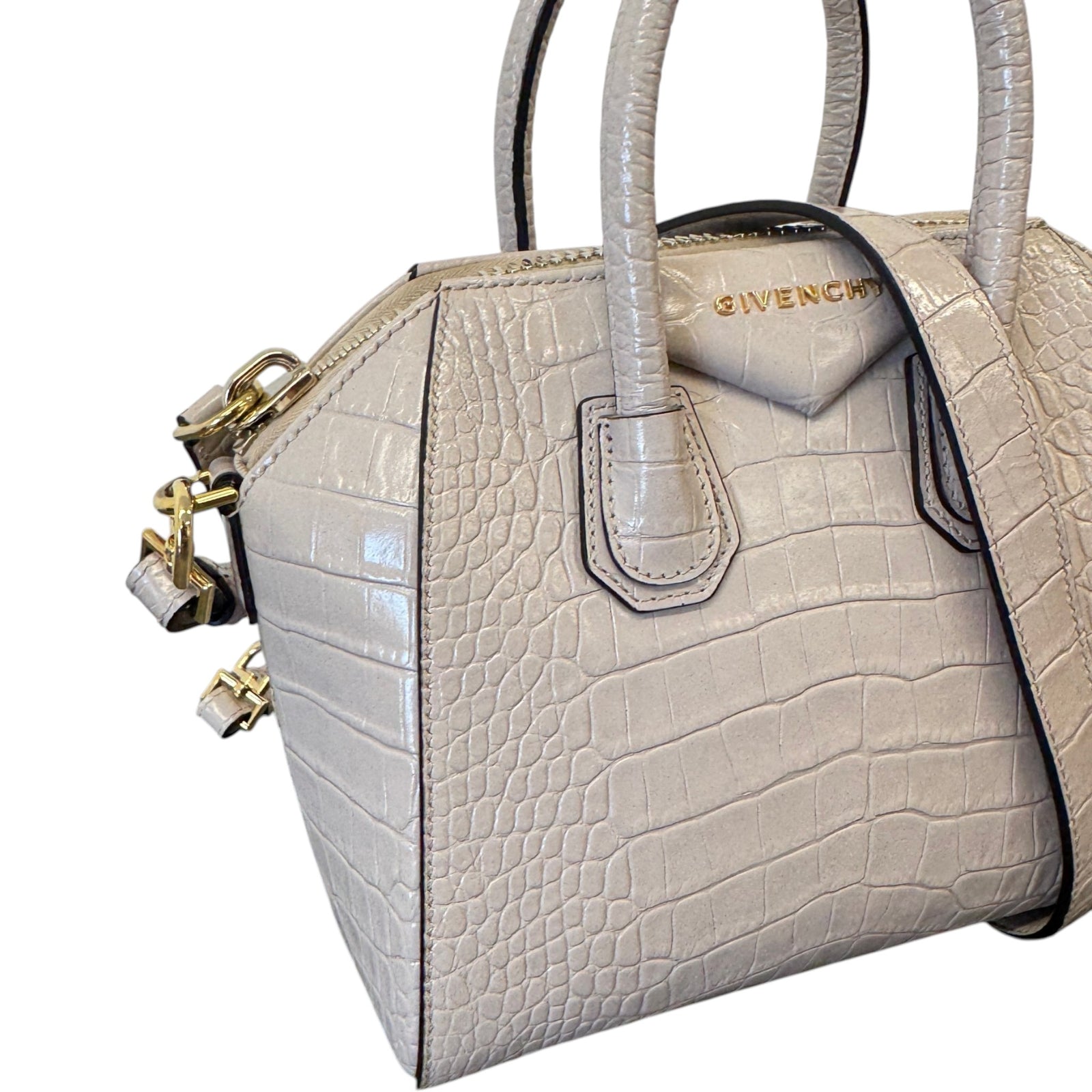 Women's Mini Antigona Handbag Beige - Photo 5