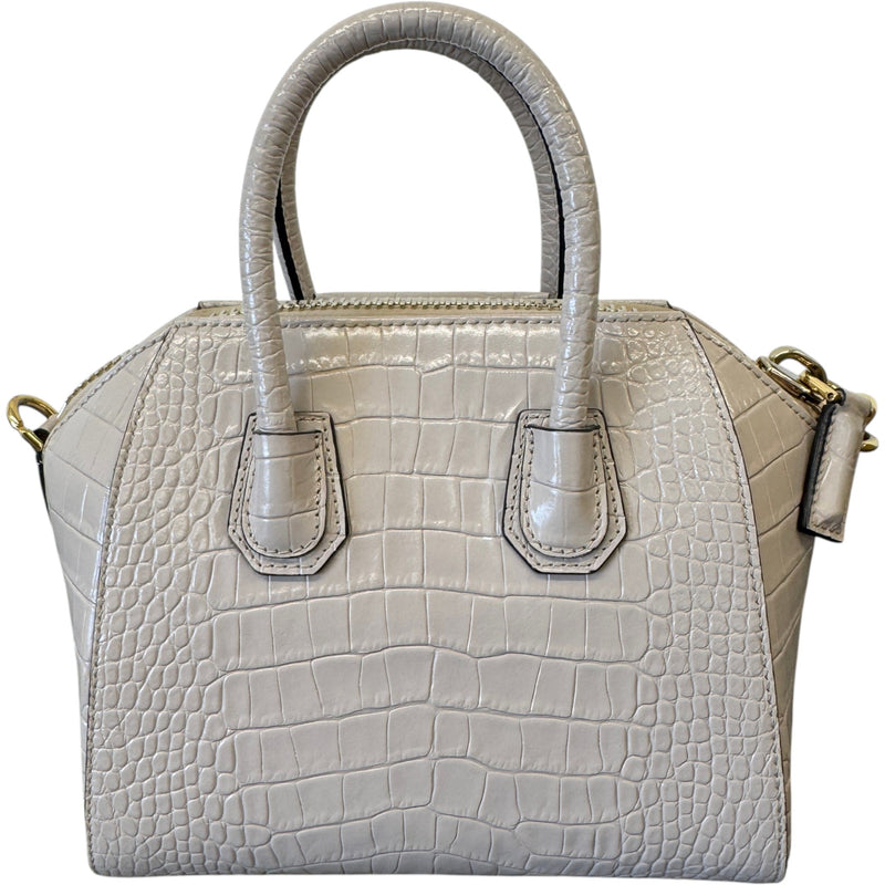 Women's Mini Antigona Handbag Beige