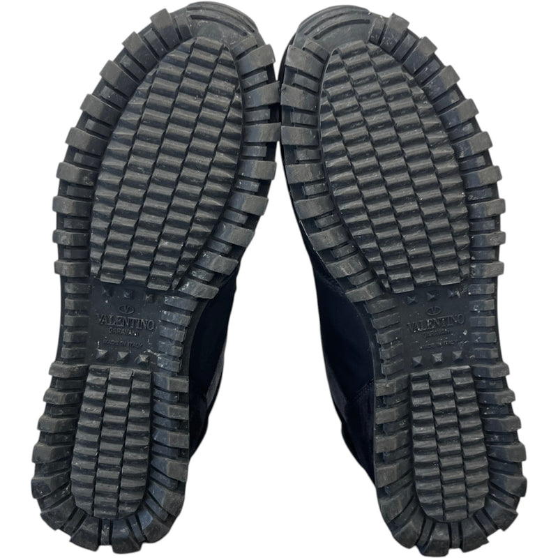Valentino Garavani Men's Rock Runner Low Trainers Black Size 9