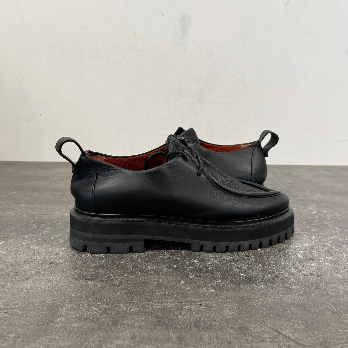 Women's Lomond Derby Loafers Black Size UK 3.5 / EU 36.5 - Photo 12