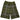 Men's Check Silk Wool Jacquard Shorts Green Size S