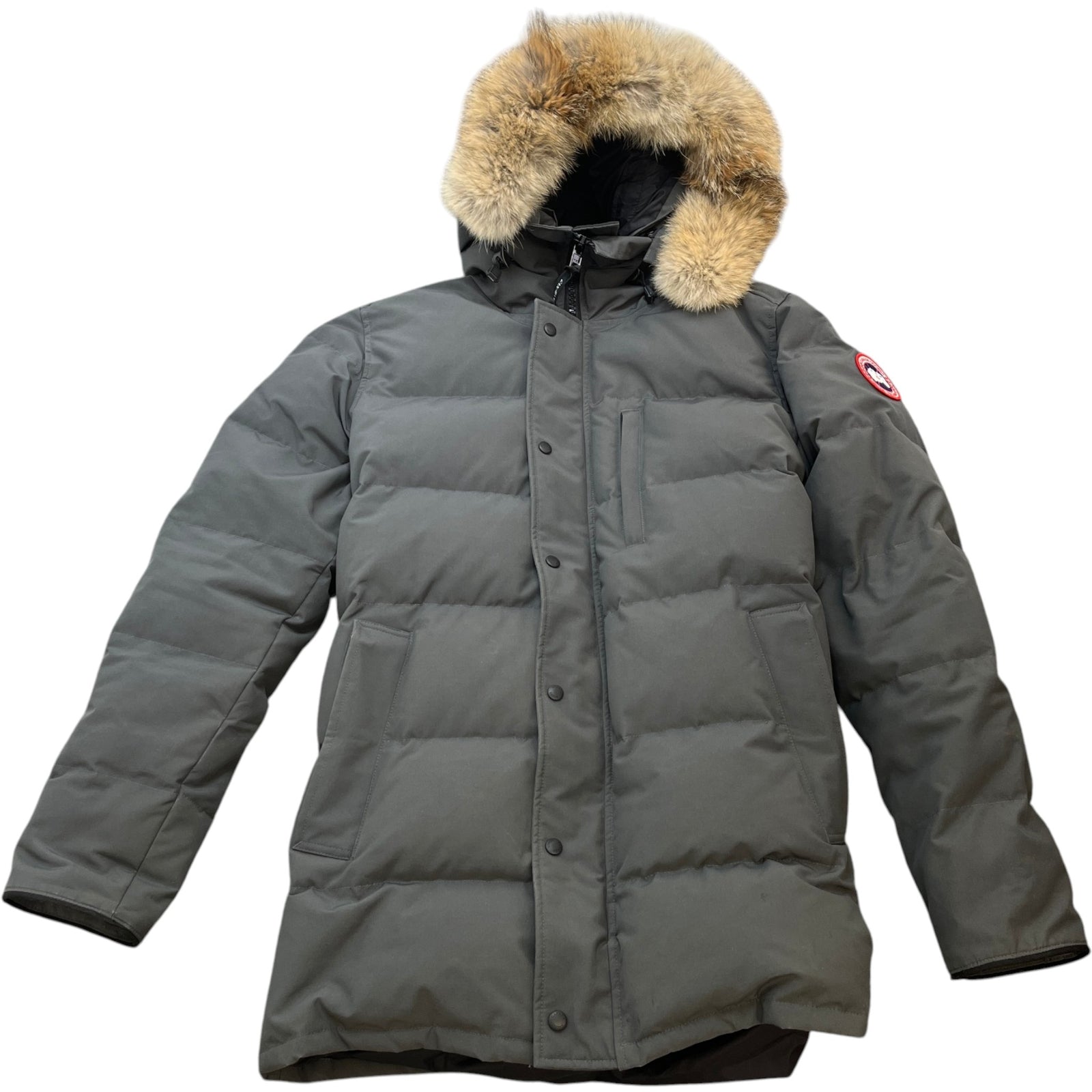 Men's Carson Parka Down Jacket Grey Size XL - Photo 1