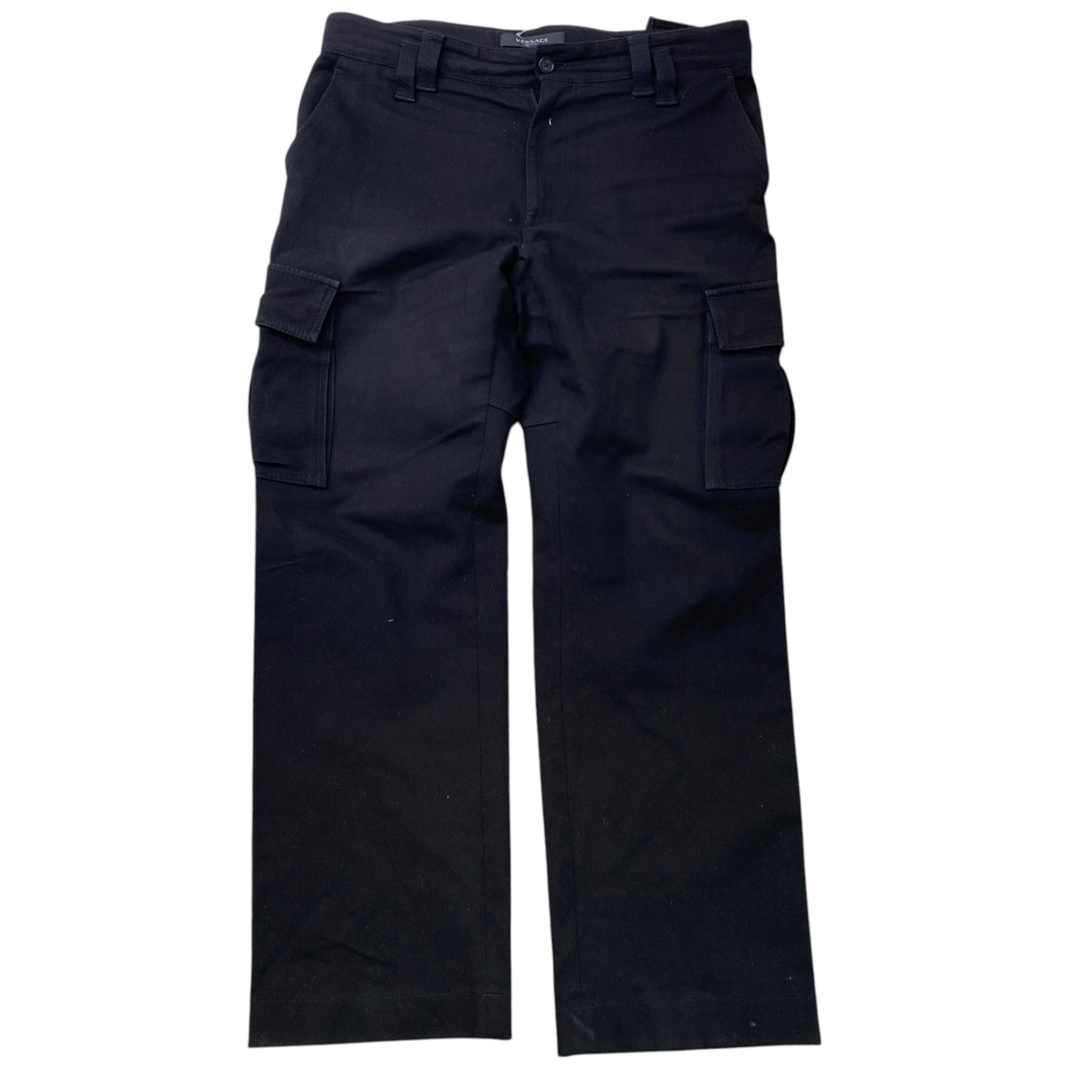 Men's Cargo Jeans Black Size L / W34 - Photo 1