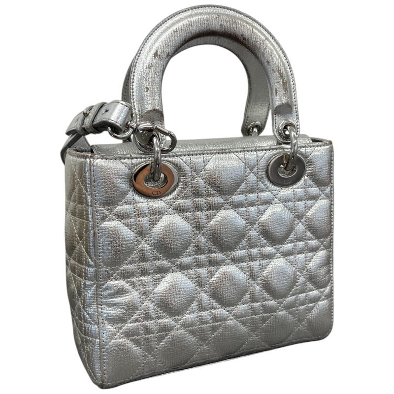 Dior Women's Medium Lady Dior Bag Silver