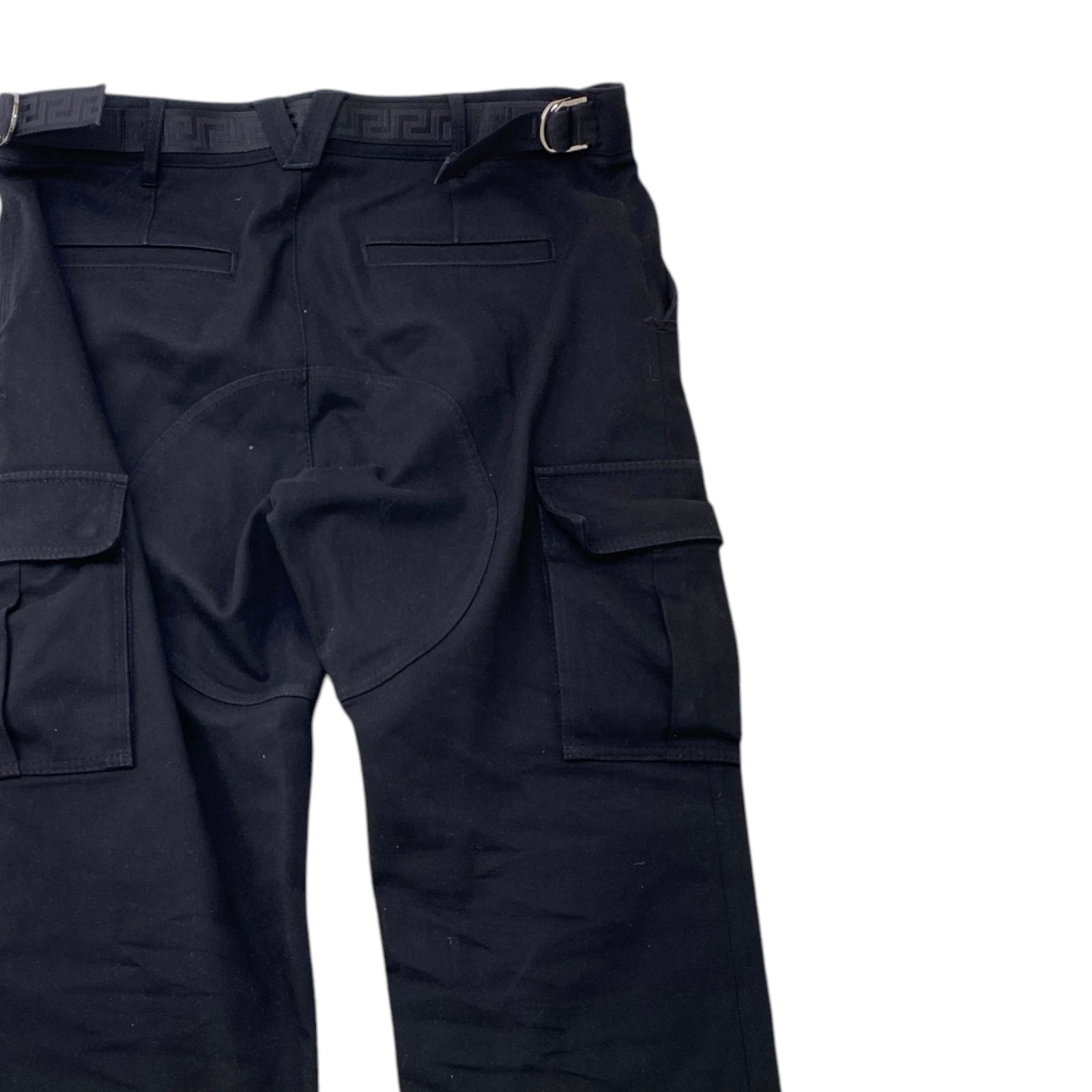 Men's Cargo Jeans Black Size L / W34 - Photo 4