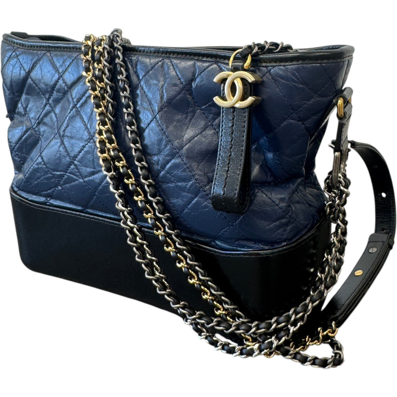 Women's Gabrielle Hobo Medium Handbag Navy