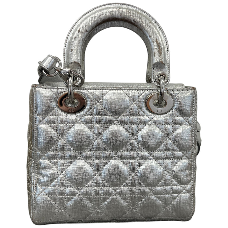Dior Women's Medium Lady Dior Bag Silver