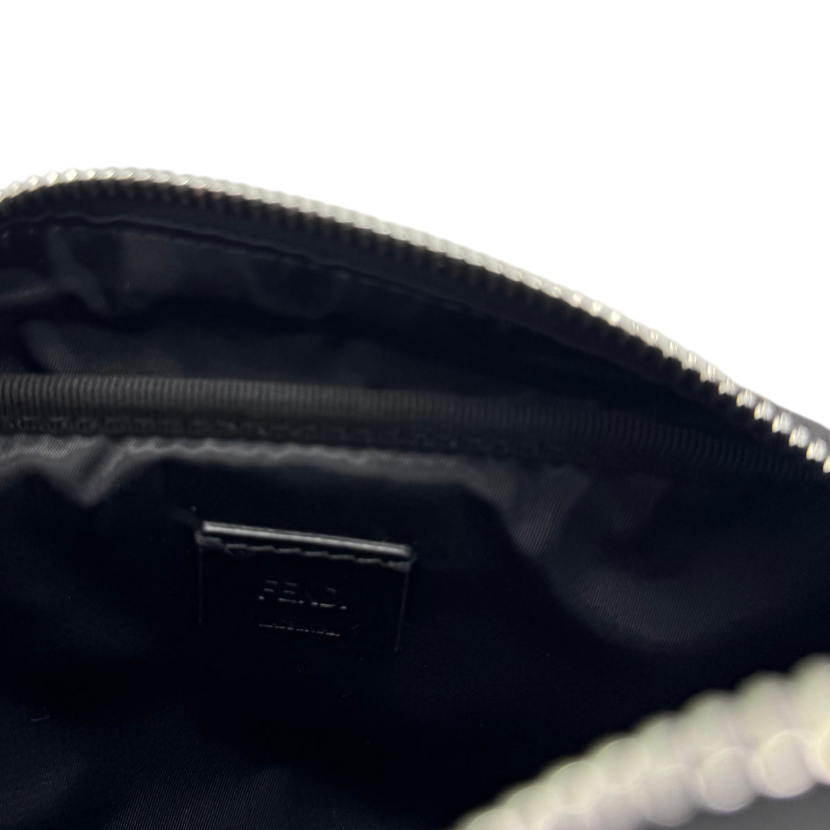 Men's FF Jacquard Toiletry Bag Black - Photo 11