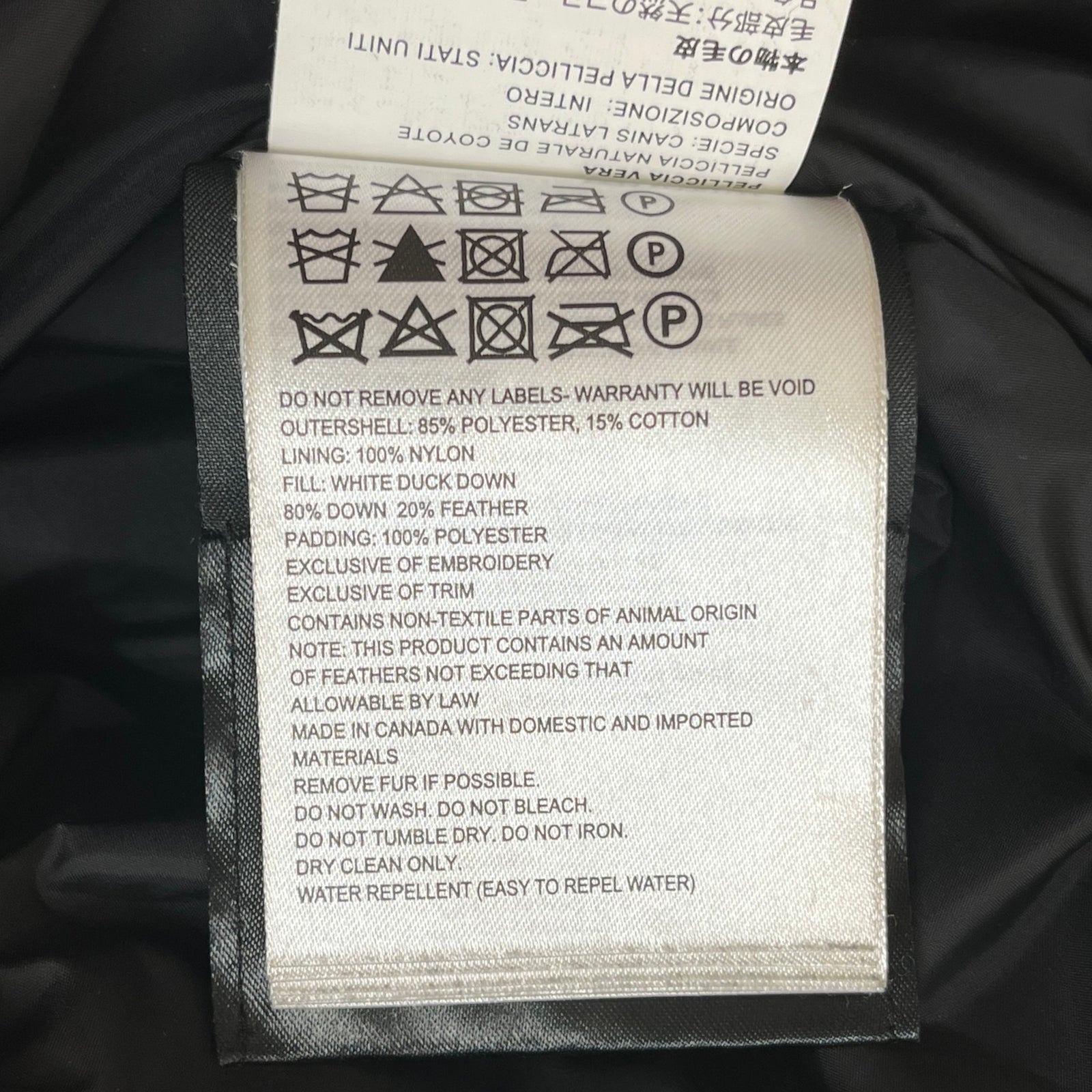 Men's Carson Parka Down Jacket Grey Size XL - Photo 9