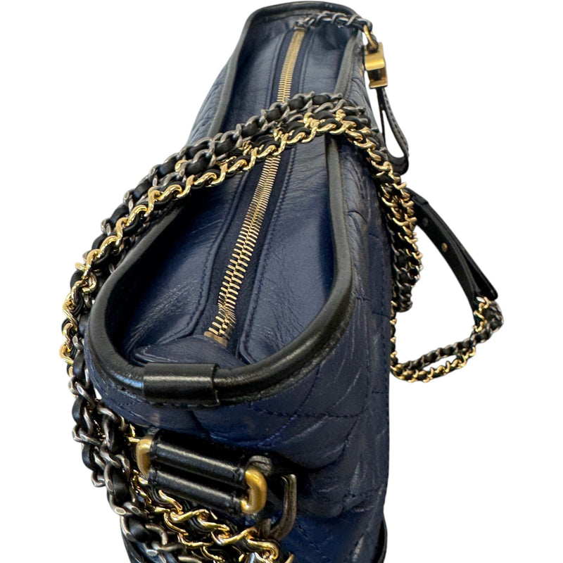 Women's Gabrielle Hobo Medium Handbag Navy