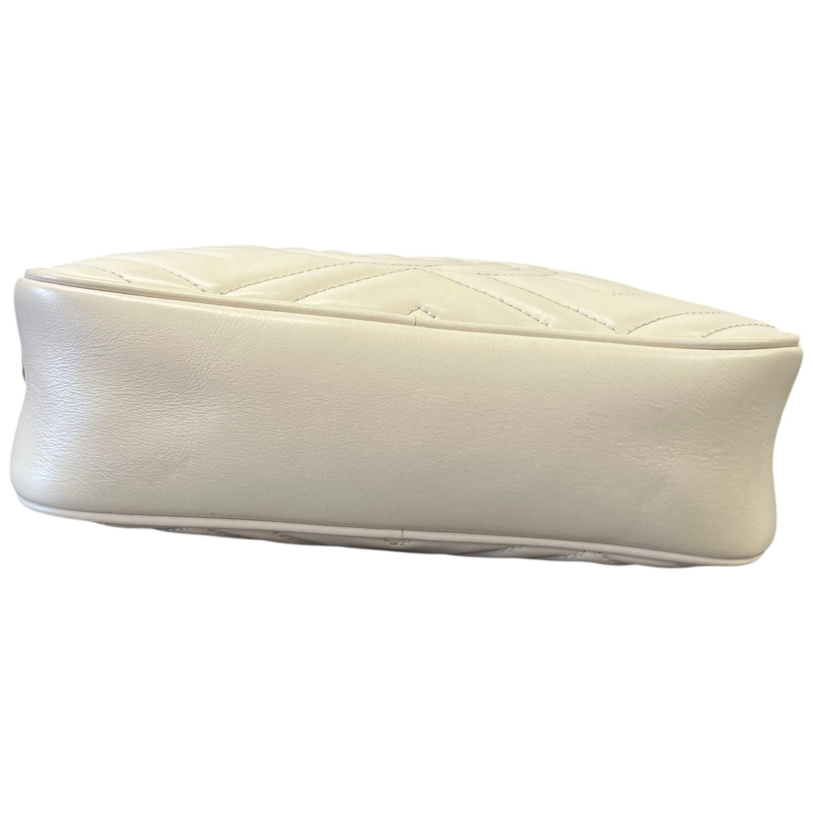 Women's Gg Marmont Small Camera Bag White - Photo 10