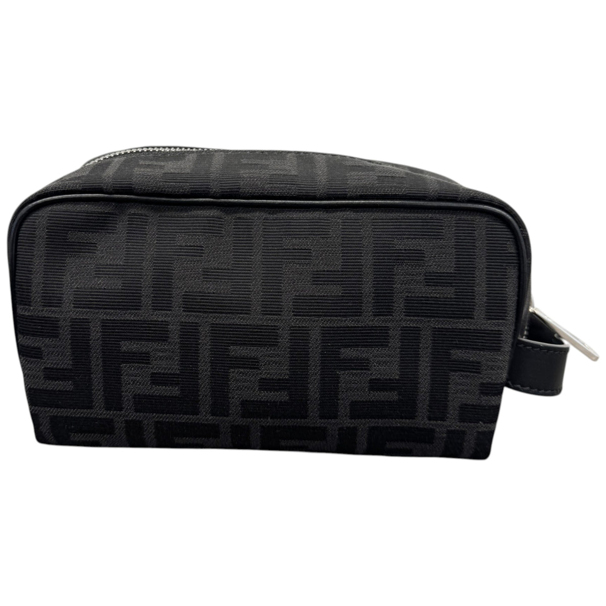 Men's FF Jacquard Toiletry Bag Black - Photo 1