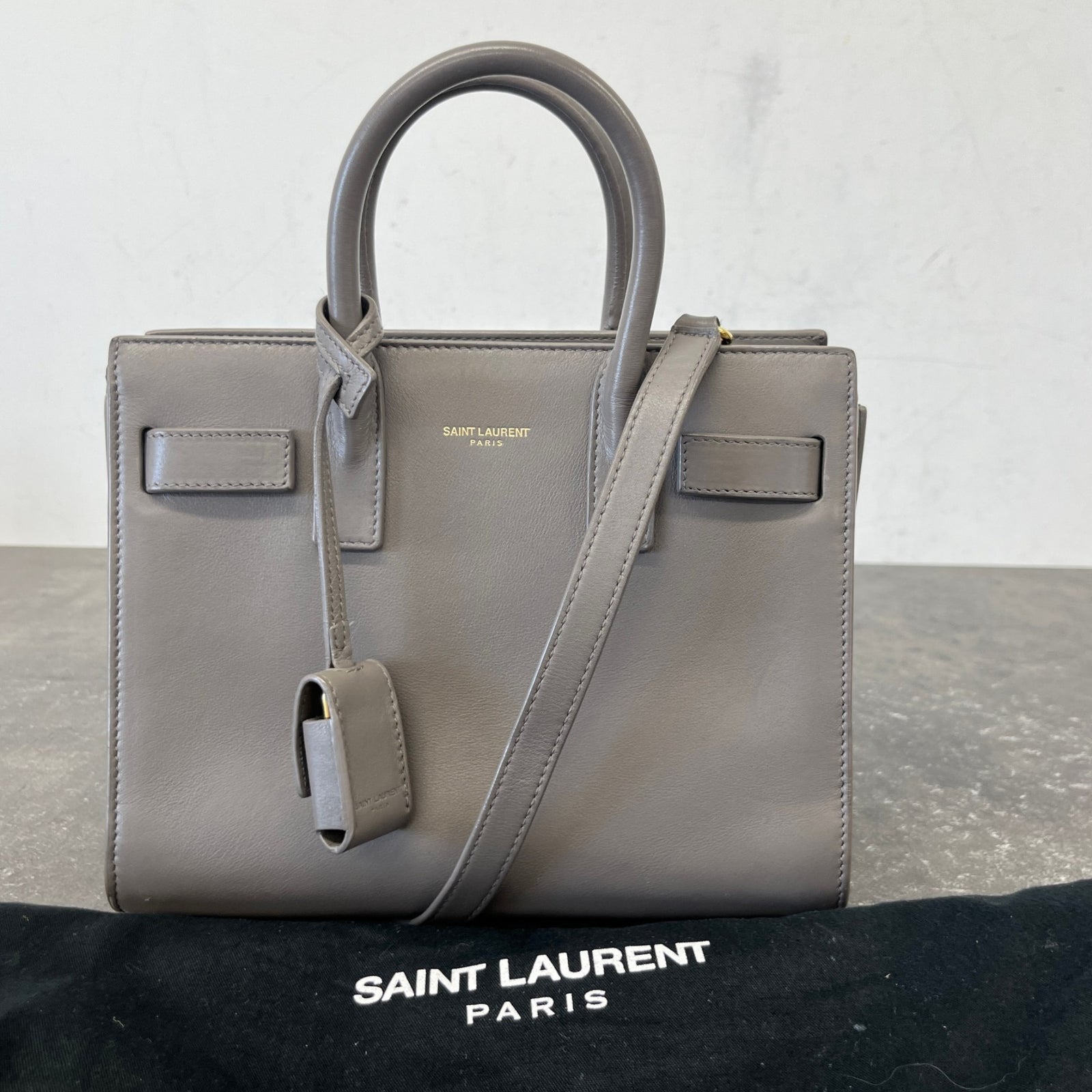 Women's Sac De Jour Nano Handbag Grey - Photo 14
