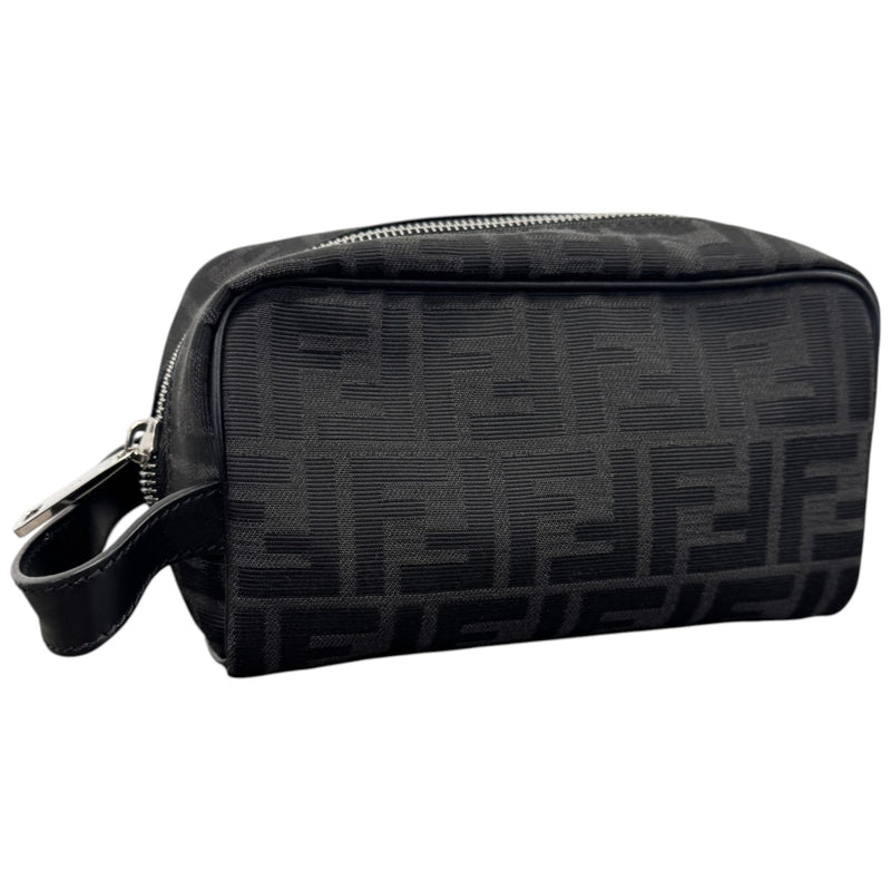 Men's FF Jacquard Toiletry Bag Black