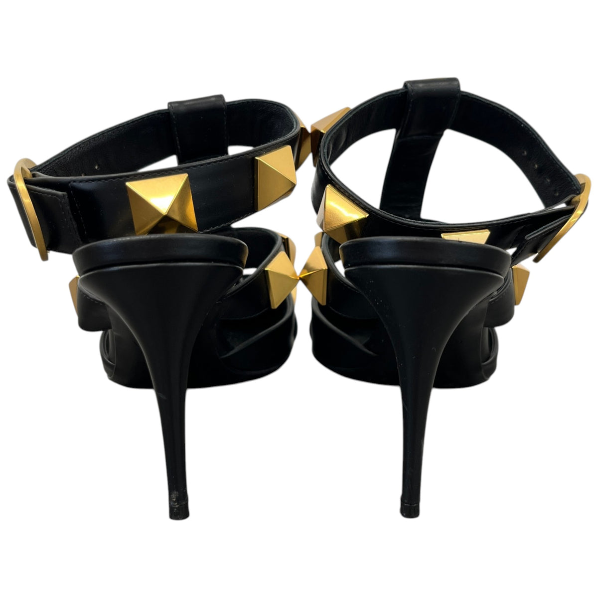 Women's Rockstud Heels Black Size UK 6.5 / EU 39.5 - Photo 7