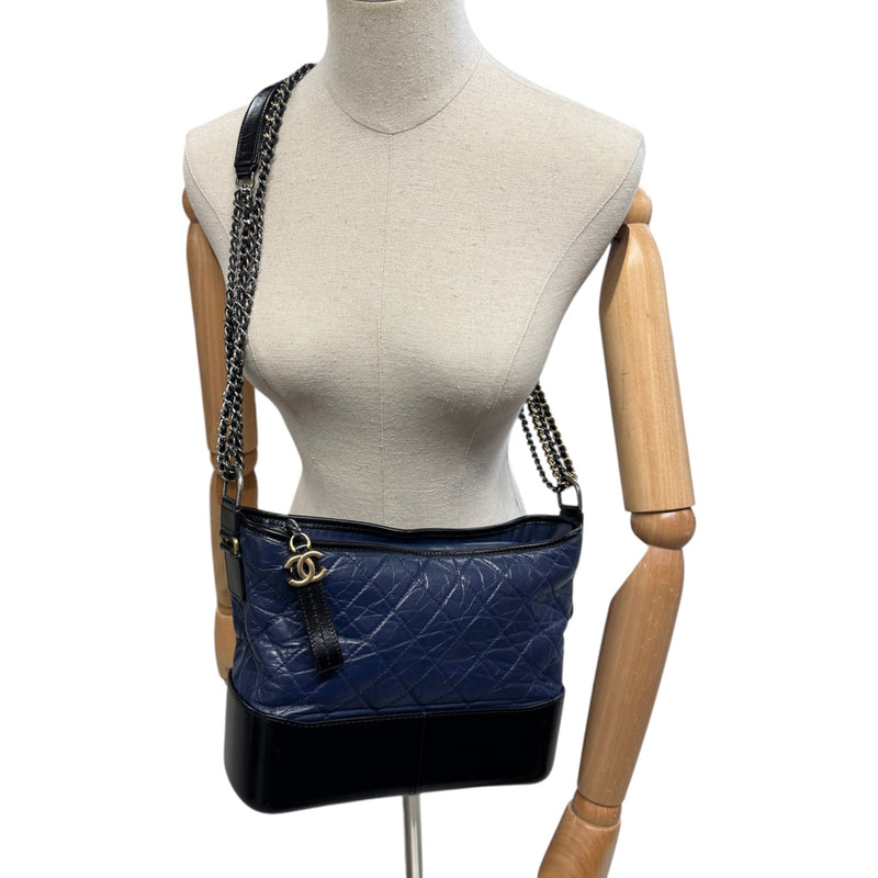 Women's Gabrielle Hobo Medium Handbag Navy