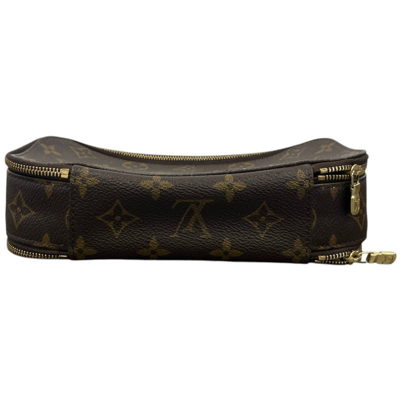 Women's Monogram Blush Gm Cosmetic Pouch Brown