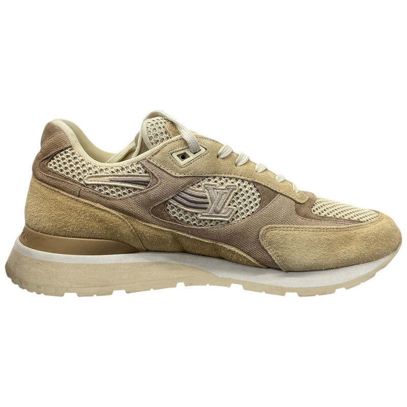 Louis Vuitton Men's Run Away Low Trainers Beige Size 10