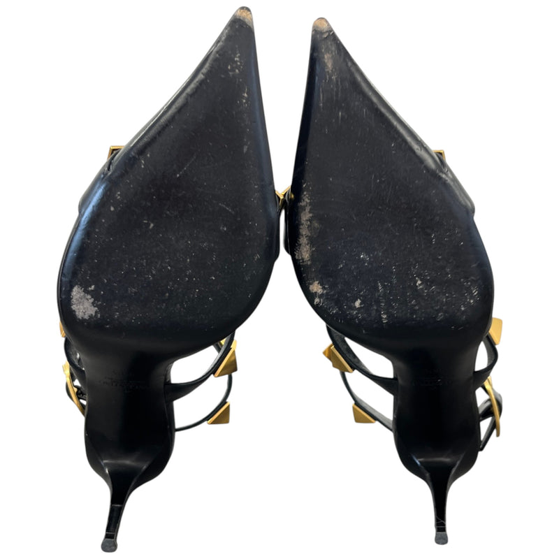 Women's Rockstud Heels Black Size UK 6.5 / EU 39.5