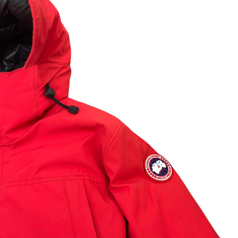 Men's Sanford Parka Down Jacket Red Size XL