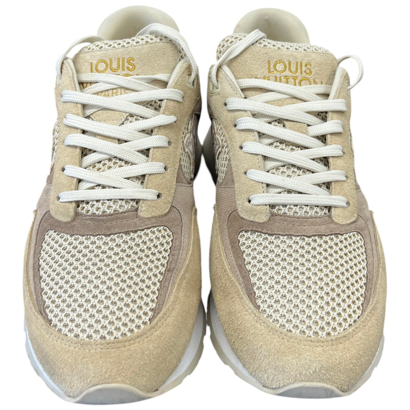 Louis Vuitton Men's Run Away Low Trainers Beige Size 10