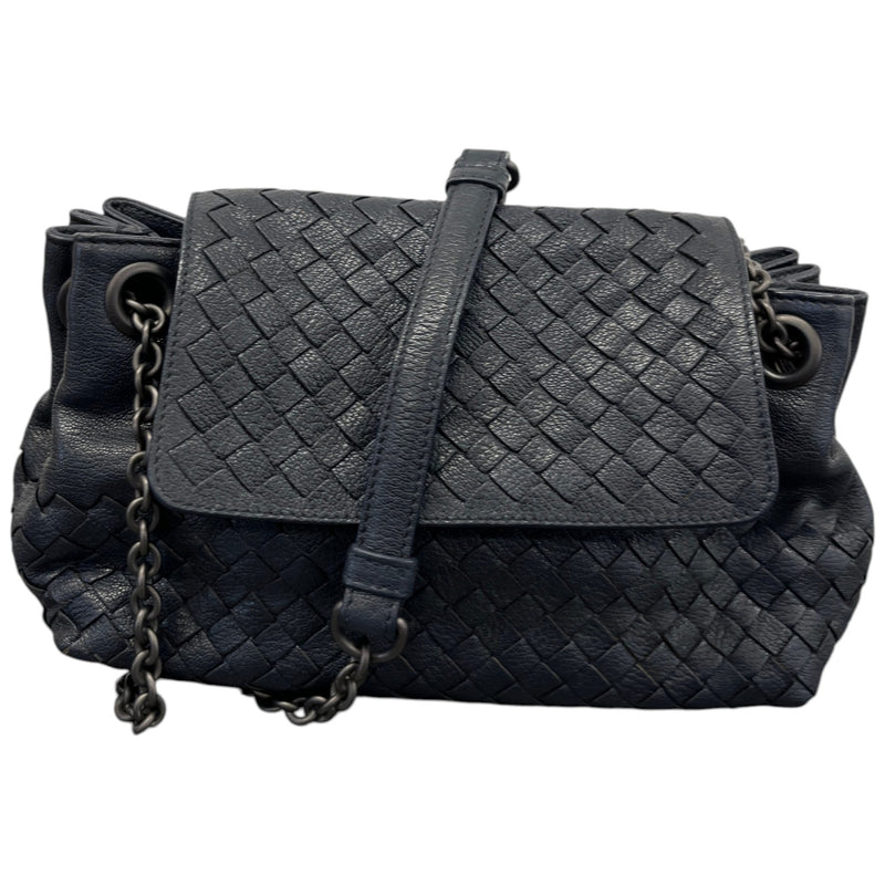 Women's Intrecciato Woven Handbag Black