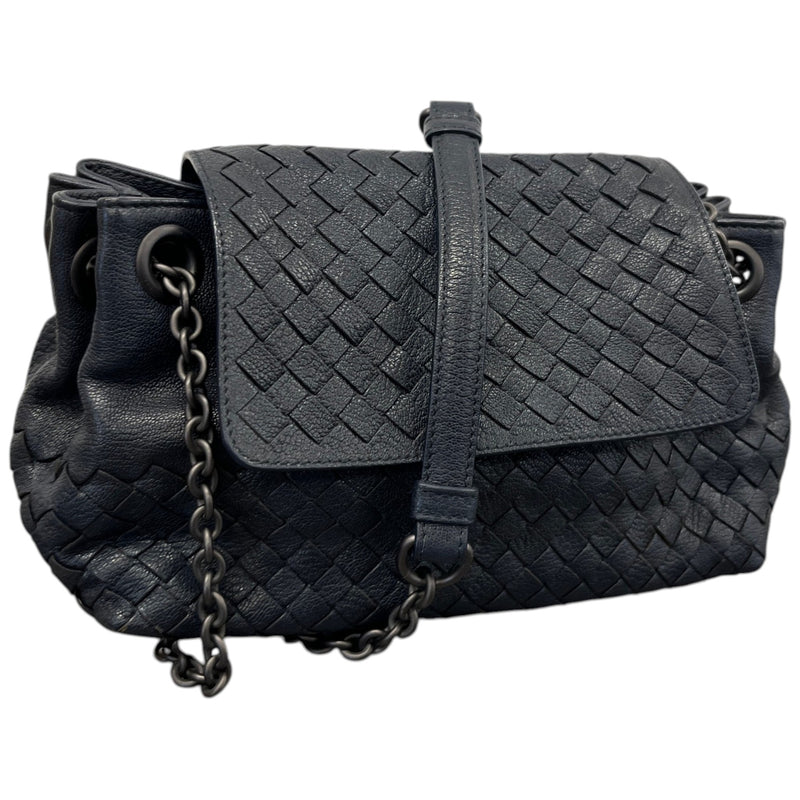 Women's Intrecciato Woven Handbag Black
