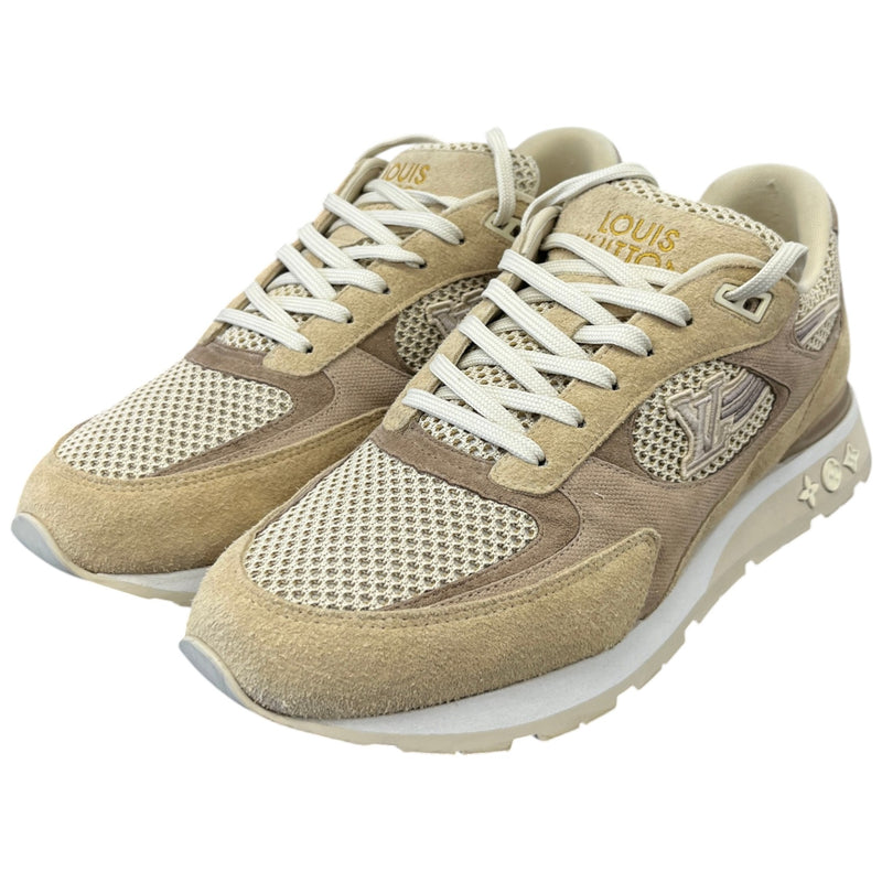 Louis Vuitton Men's Run Away Low Trainers Beige Size 10