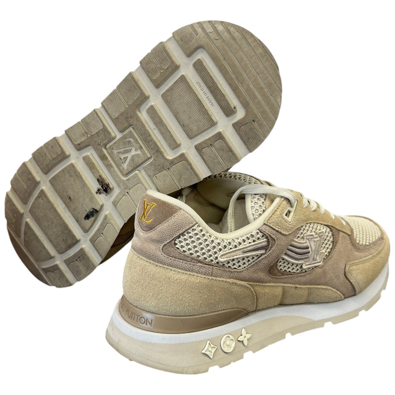 Louis Vuitton Men's Run Away Low Trainers Beige Size 10