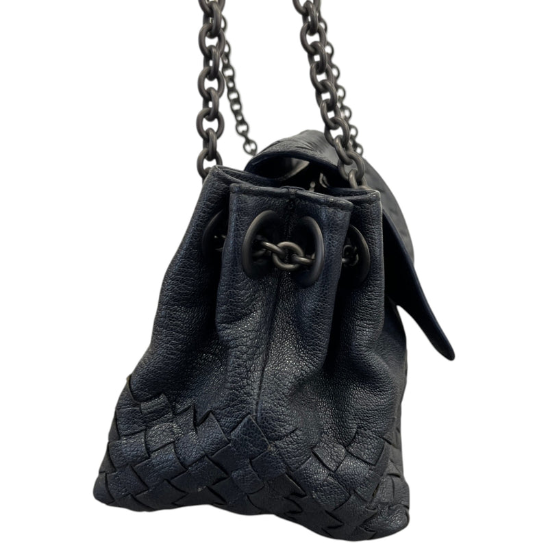Women's Intrecciato Woven Handbag Black