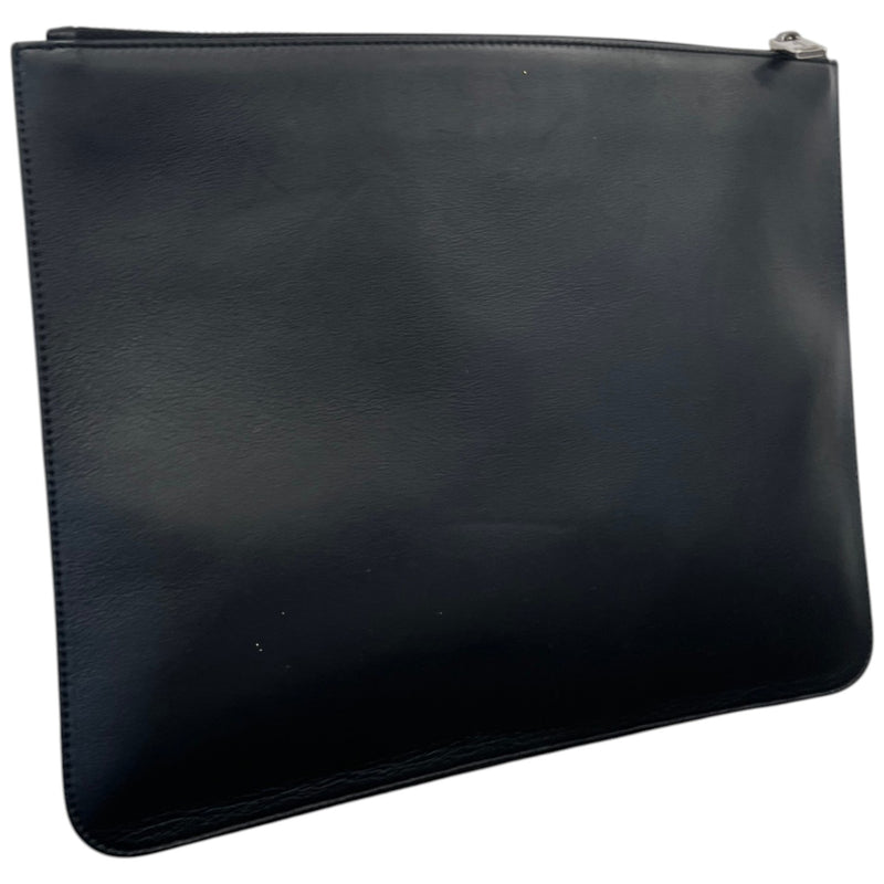 Men's Logo Print Pouch Black