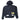 Men's Diagonal Spray Paint Hoodie Black Size XS
