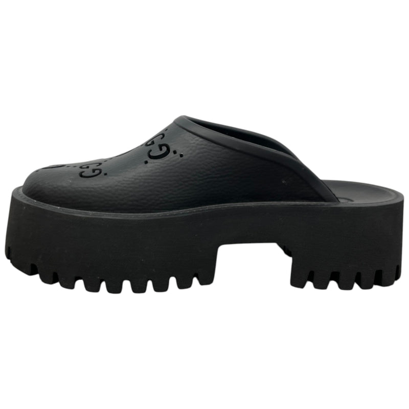 Gucci Women's GG Supreme Sandals Black Size 3