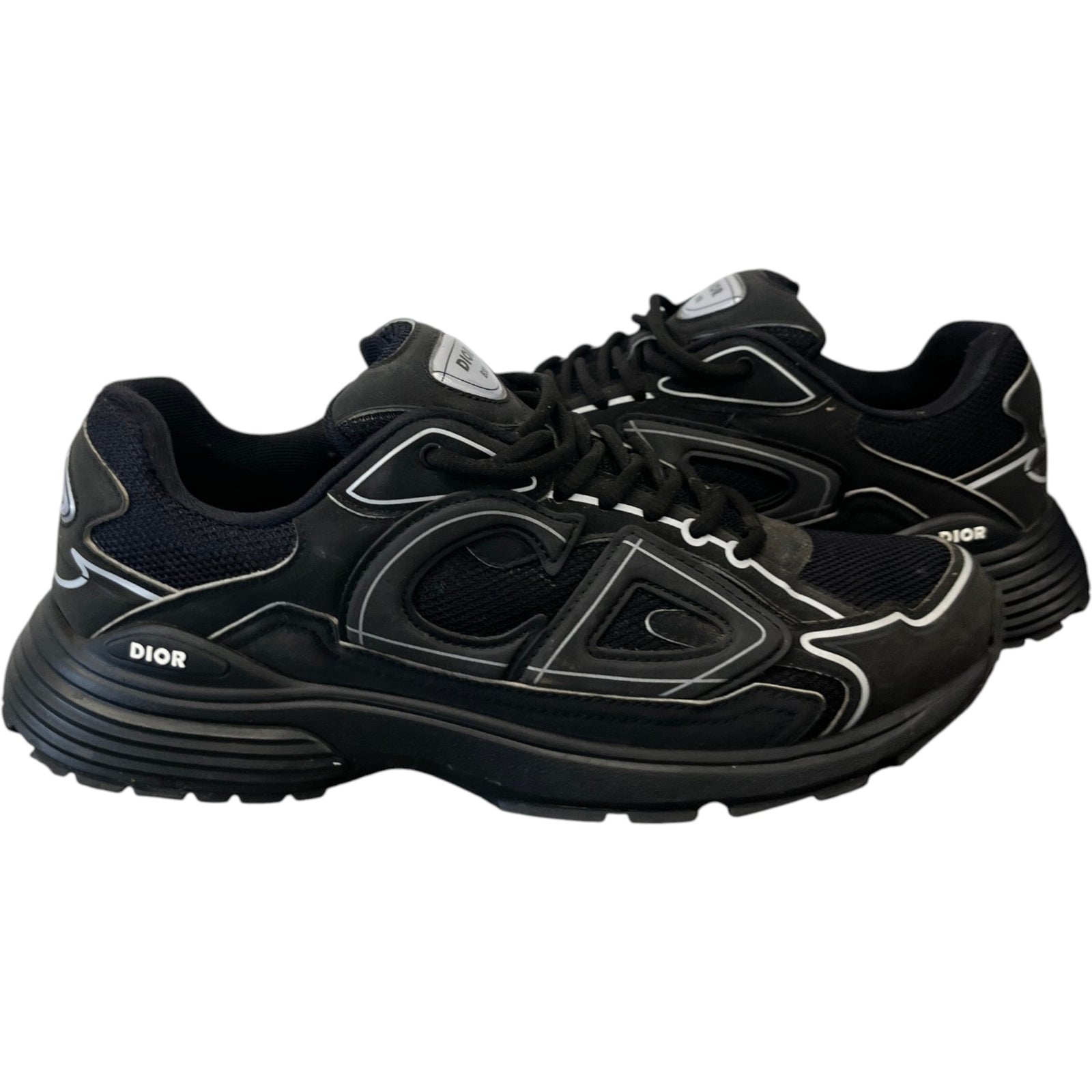 Men's B30 Low Trainers Black Size UK 8 / EU 42 - Photo 3