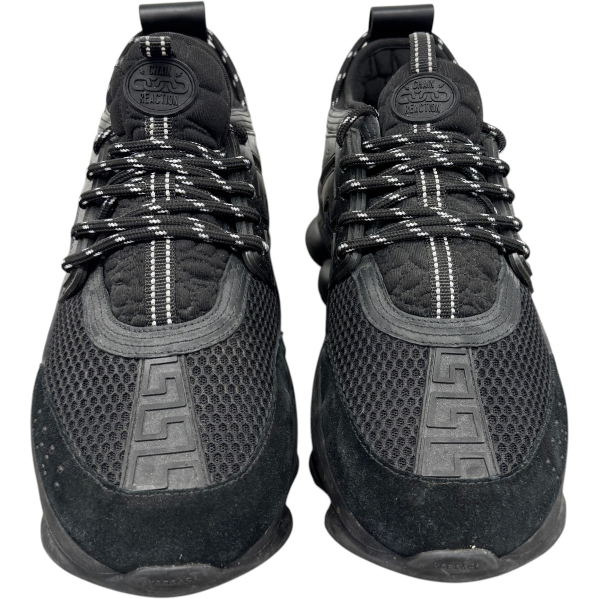 Men's Chain Reaction Triple Low Trainers Black Size UK 10 / EU 44 - Photo 6