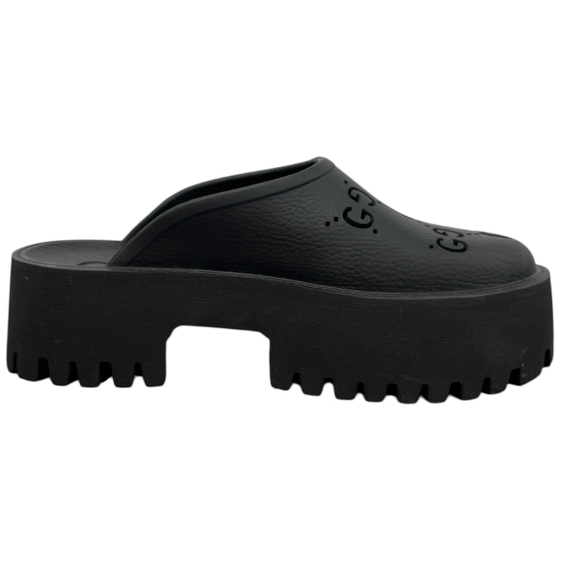 Gucci Women's GG Supreme Sandals Black Size 3