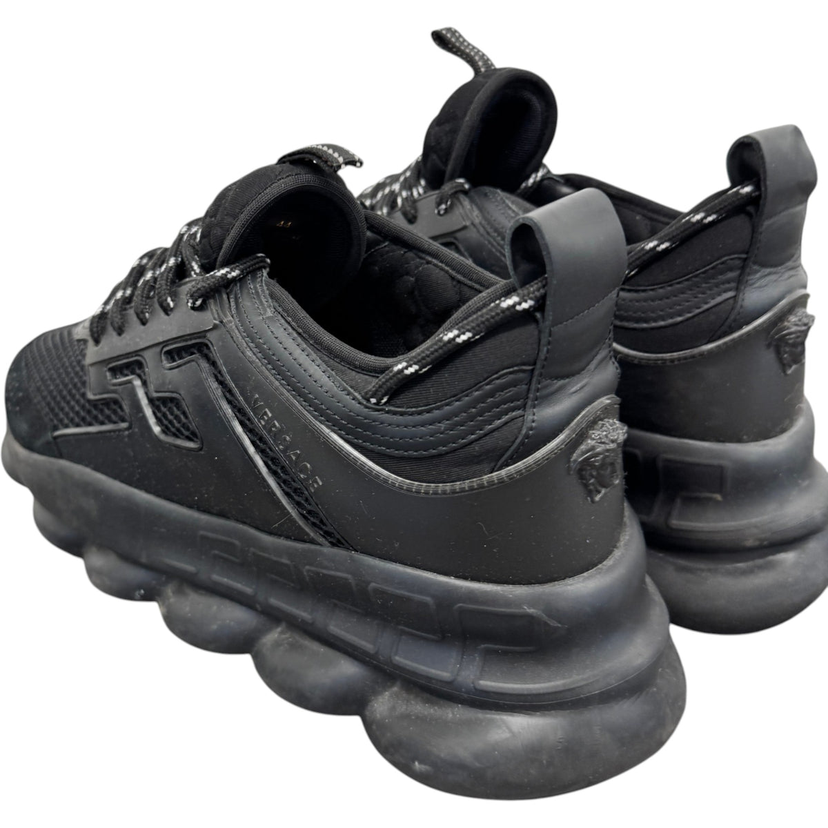 Men's Chain Reaction Triple Low Trainers Black Size UK 10 / EU 44 - Photo 7