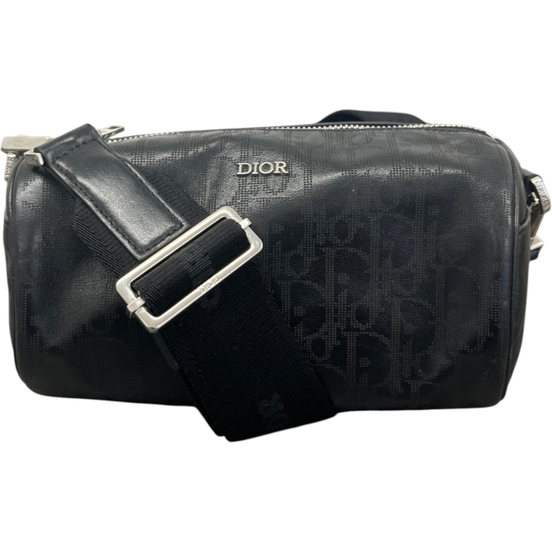 Women's Oblique Crossbody Bag Black